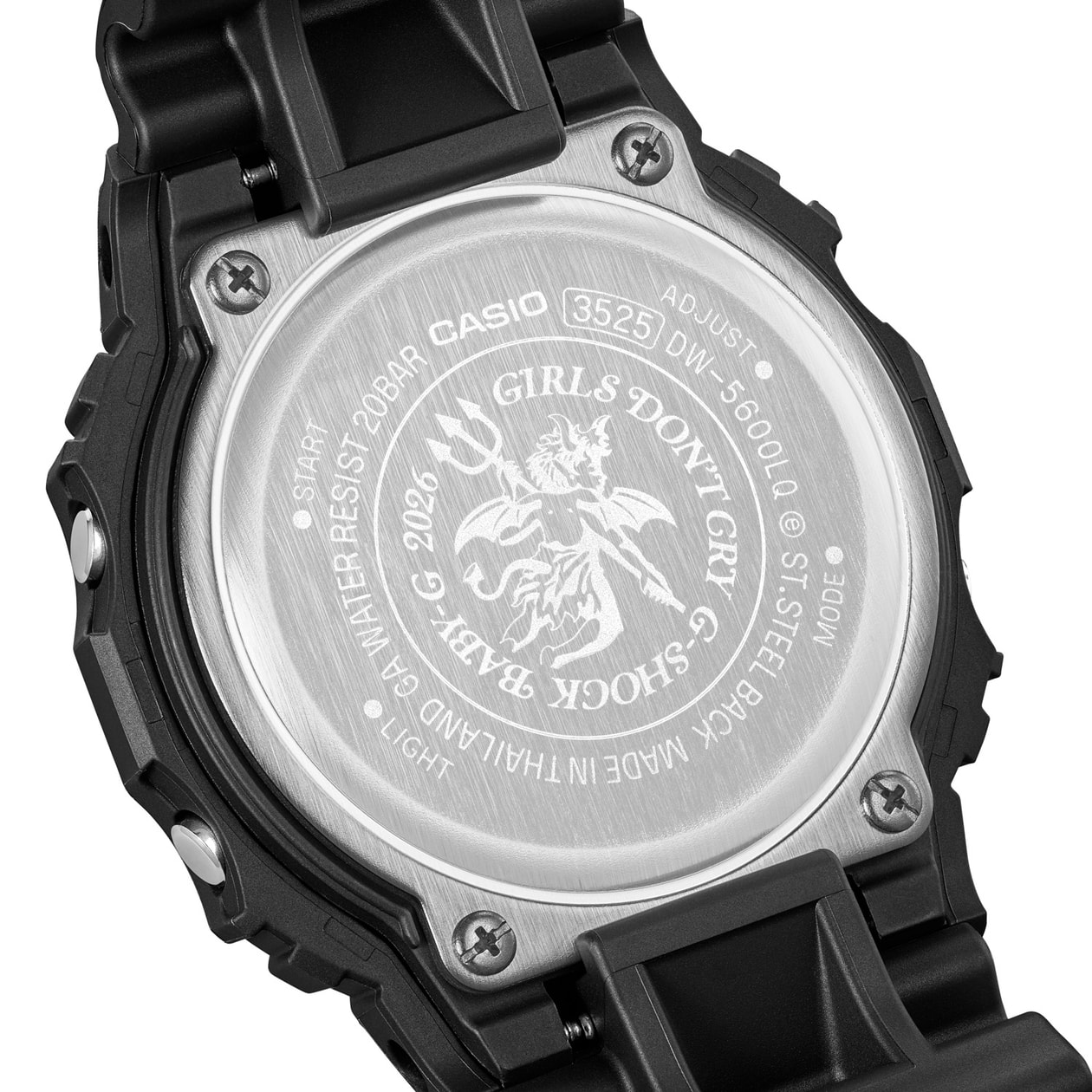 G-SHOCK x Girls Don’t Cry 推出 LOVER’S COLLECTION 30 周年联名腕表