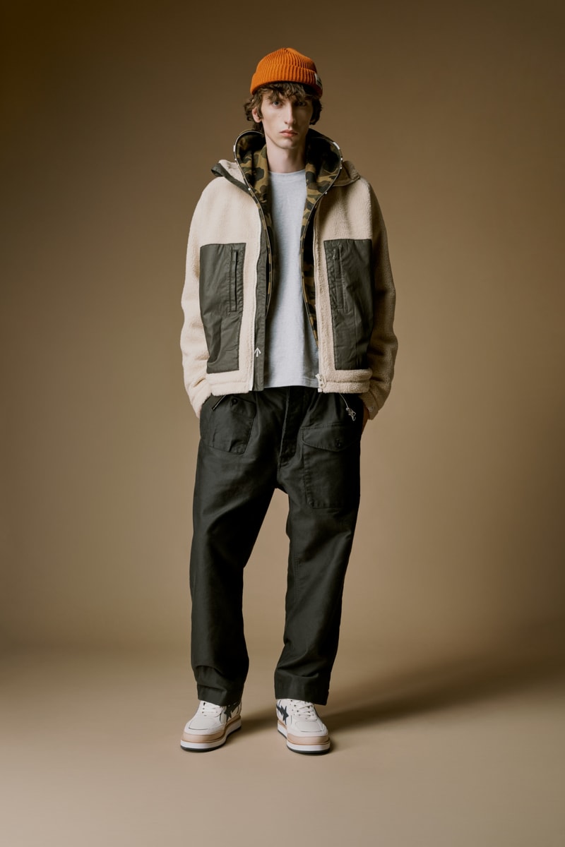 MR. BATHING APE® 首度携手 Nigel Cabourn 推出联名系列