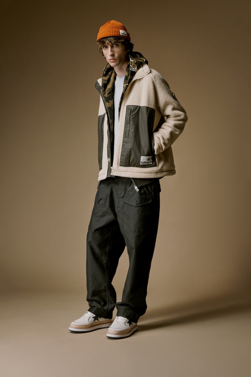 MR. BATHING APE® 首度携手 Nigel Cabourn 推出联名系列