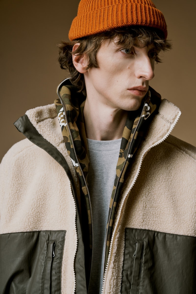 MR. BATHING APE® 首度携手 Nigel Cabourn 推出联名系列