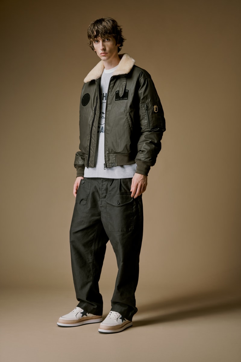MR. BATHING APE® 首度携手 Nigel Cabourn 推出联名系列
