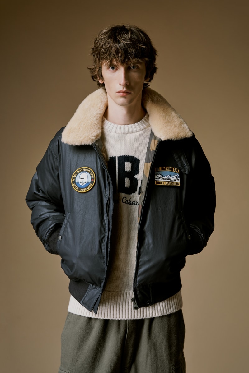 MR. BATHING APE® 首度携手 Nigel Cabourn 推出联名系列