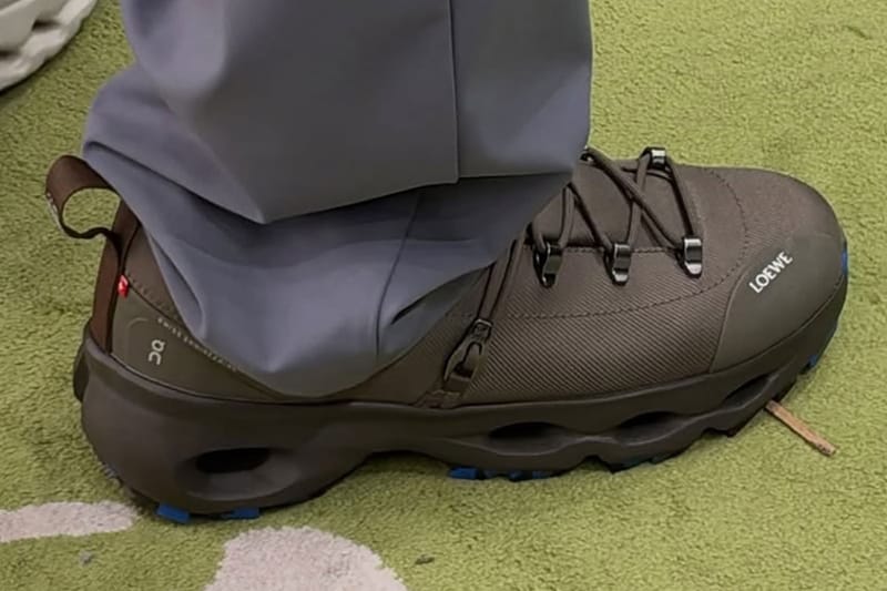 LOEWE 與 On 攜手升級 Cloudsolo 推出 $890 美元 Hiker 鞋款