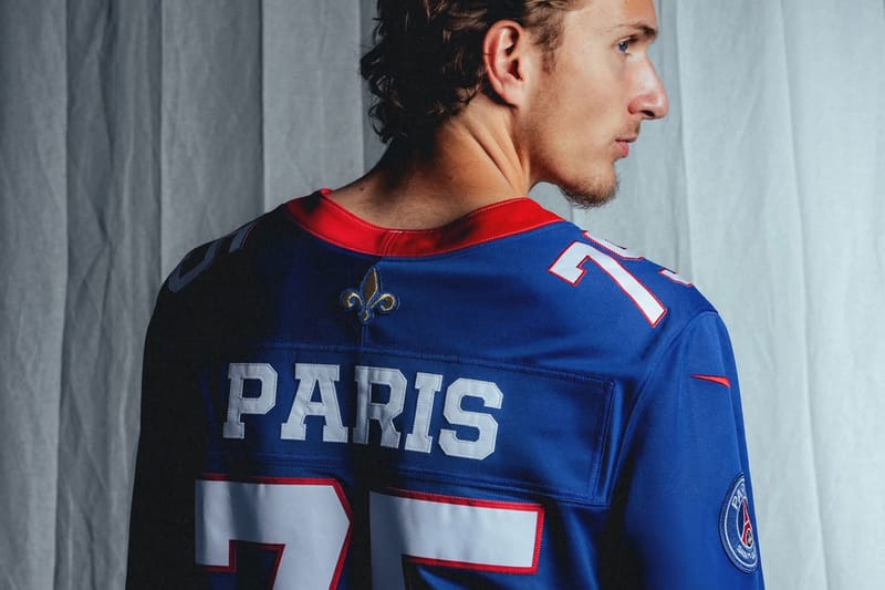 Paris Saint-Germain 携手 NFL，于巴黎赛前发布联名球衣