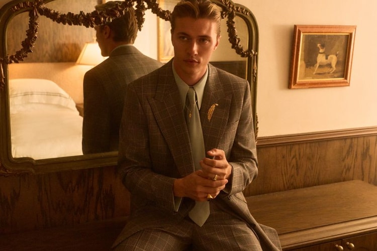 Lucky Blue Smith präsentiert AMIRIs „Hollywood Noir“-Kampagne für Herbst/Winter 2025