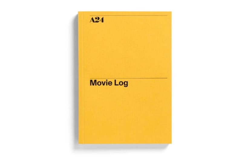 Schreibe Film-Reviews wie ein Profi – mit A24s "Movie Log" Notizbuch