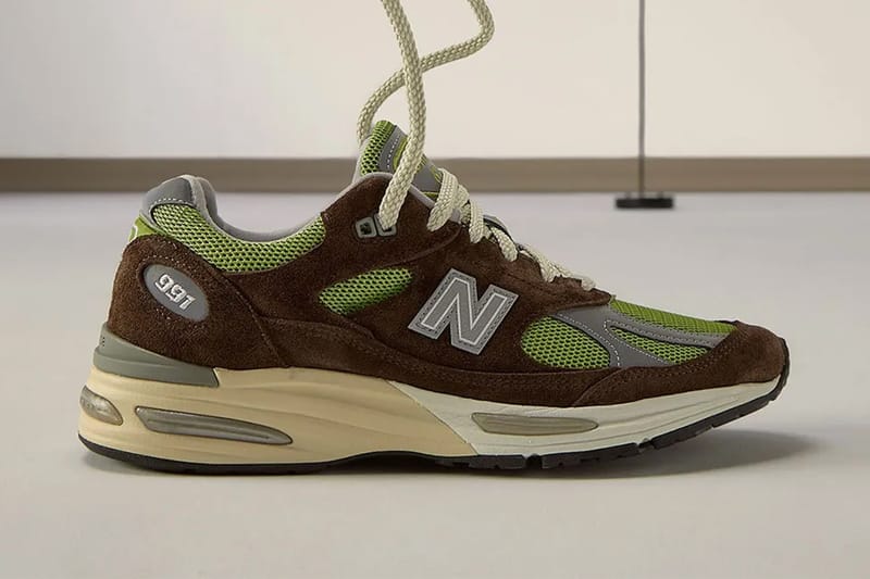 Erster Blick auf den kommenden Daniëlle Cathari x New Balance 991v2 „Reverse Matcha“