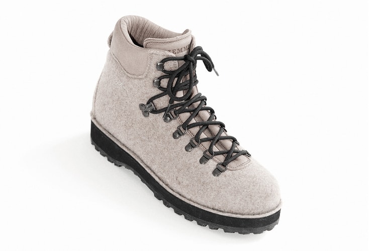DIEMME und Hiking Patrol interpretieren den Roccia Vet in Woolfelt für FW25 neu