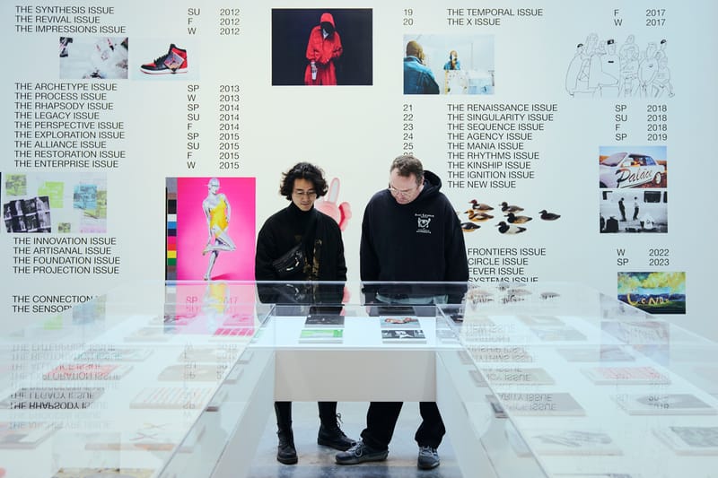 Ein Blick in die Hypebeast-Ausstellung zum 20-jährigen Jubiläum