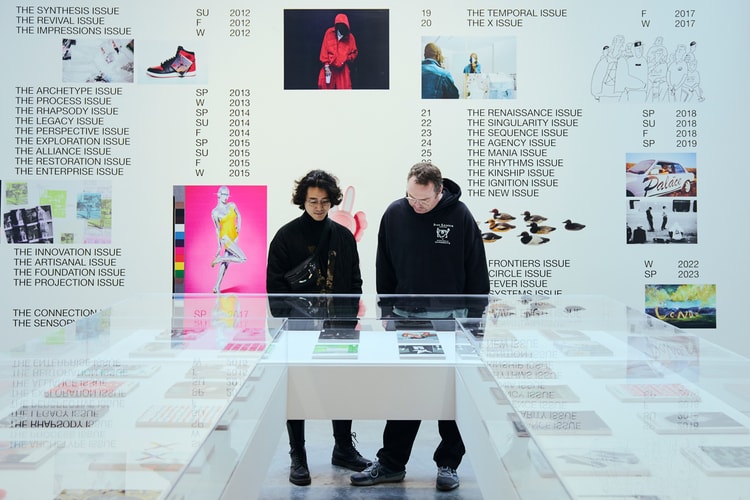 Ein Blick in die Hypebeast-Ausstellung zum 20-jährigen Jubiläum