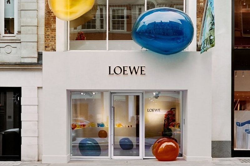 LOEWE verwandelt seinen Mayfair-Store in ein Bubble- und Duftlabor