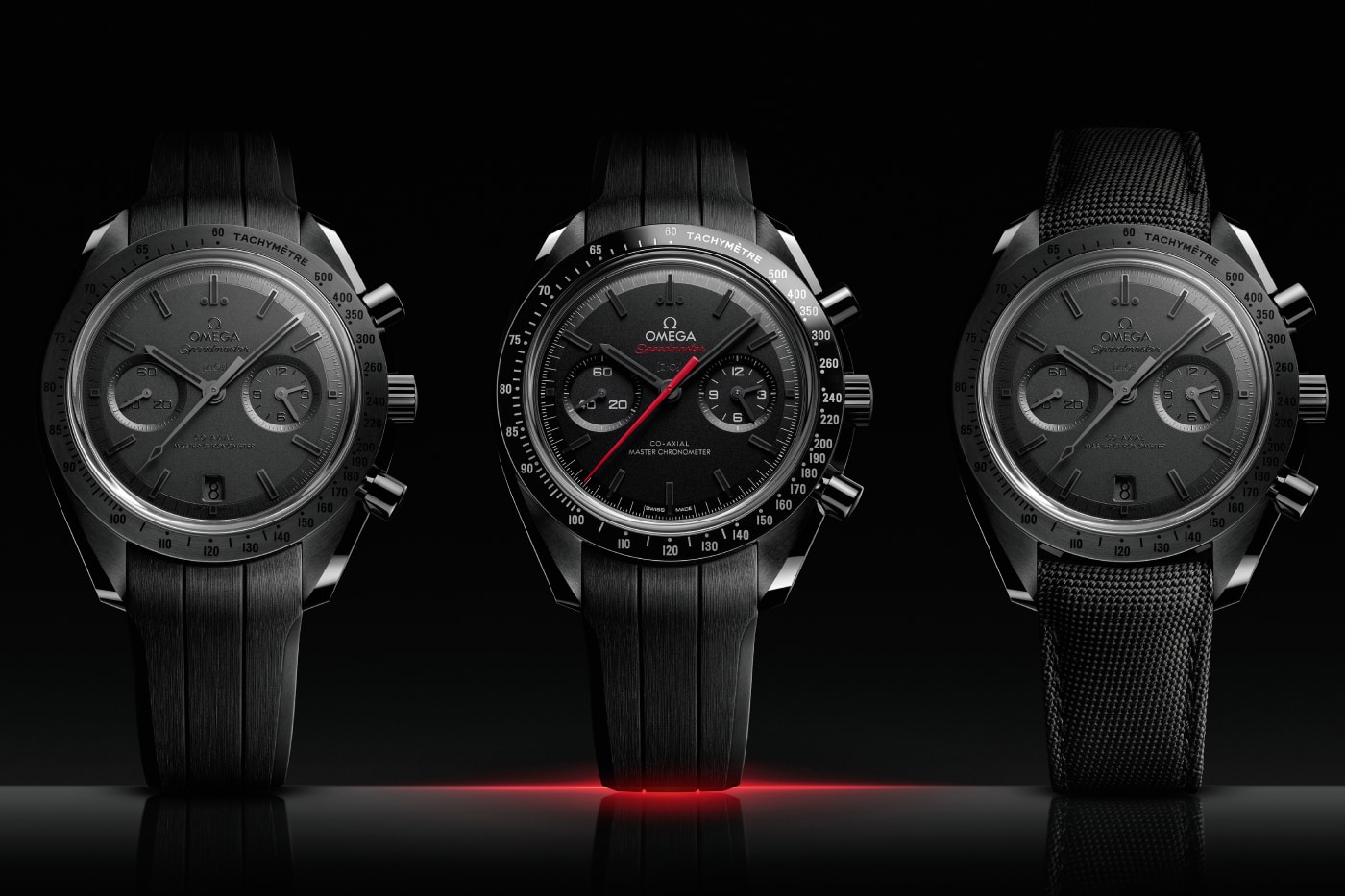 OMEGA launcht die Speedmaster The Dark Side of the Moon Kollektion – 7 neue Modelle