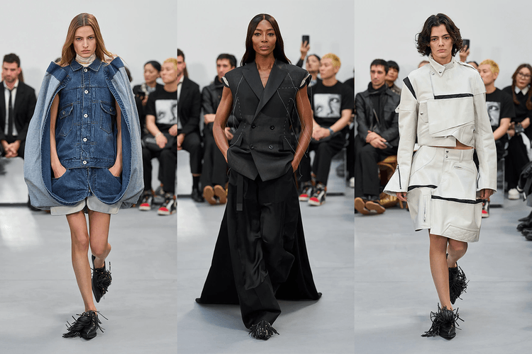 sacai SS26: Unvollendetes Tailoring ist Trend