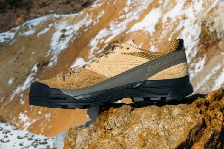 BEAMS droppt limitierte Salomon X-ALP Suede-Colorway in Bronze Brown/WoodThrush/Safari