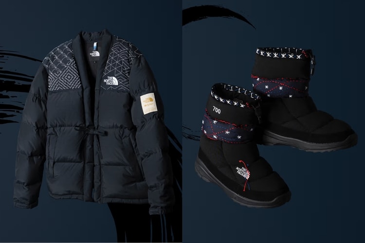 The North Face und SASHIKO GALS definieren die Nuptse neu