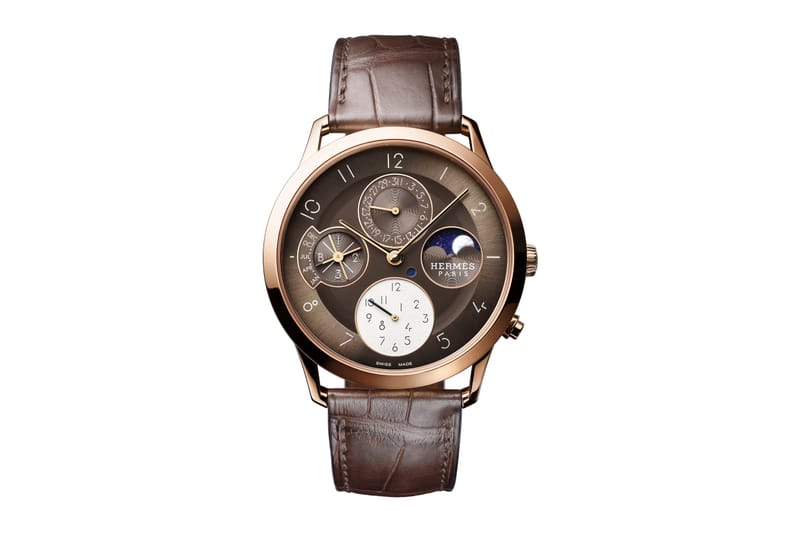 Hermès präsentiert die Slim d’Hermès Quantième Perpétuel in Roségold