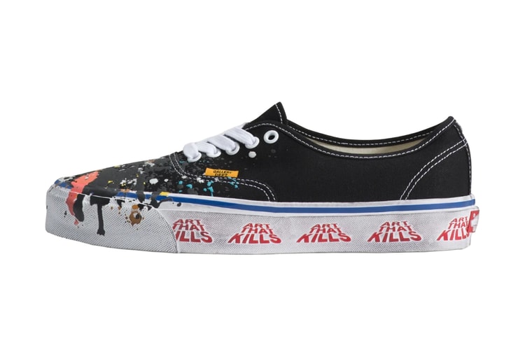 GALLERY DEPT. und Vans vereinen sich erneut für die Distressed Black Authentic 44