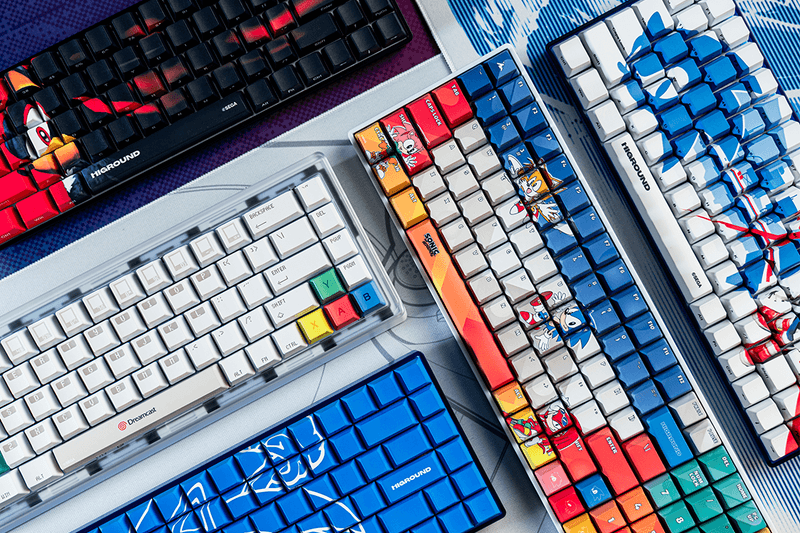 Higround und SEGA bringen neue Dreamcast- & Sonic-Keyboards heraus