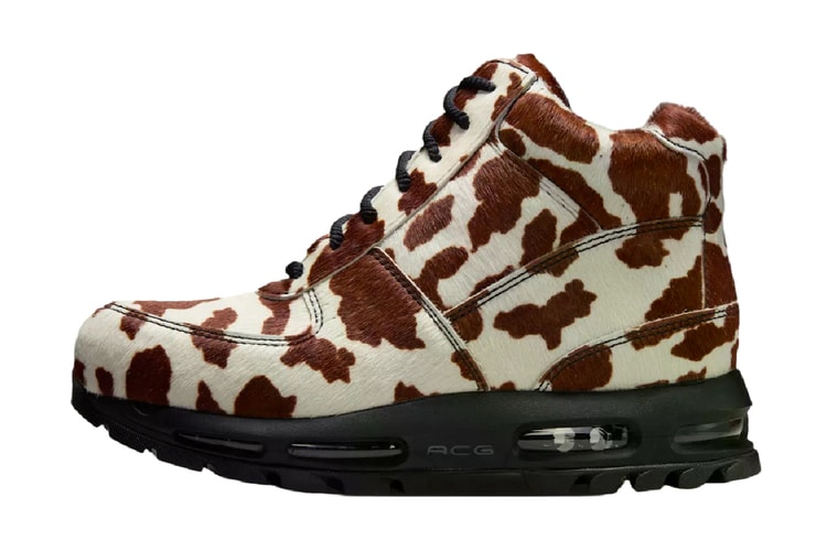 Nike Air Max Goadome in „Cow Print“: Der Outdoor-Boot mit Fell-Look ist zurück