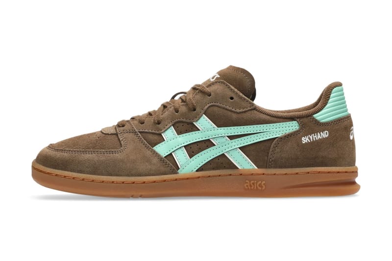 ASICS Skyhand OG erstrahlt neu im Colorway „Brown Storm/Ice Green“