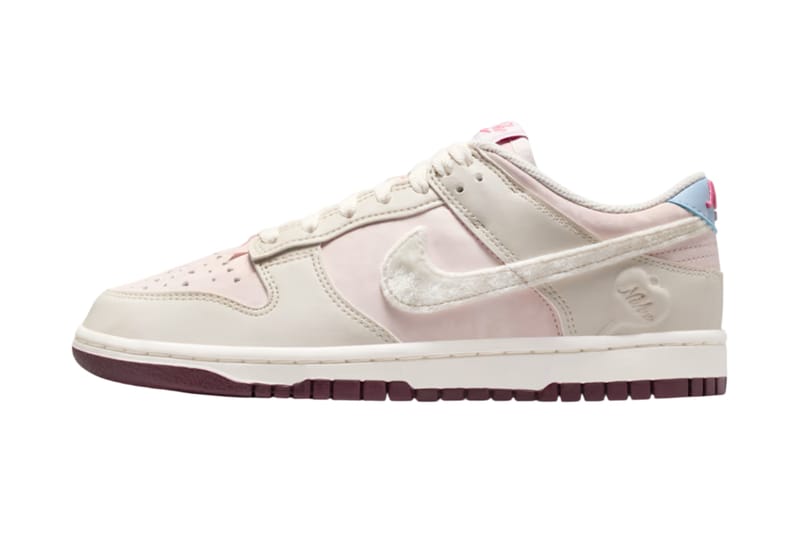 Nike Dunk Low „Valentine’s Day“ mit kuscheligen Texturen und 3D-Herz-Details
