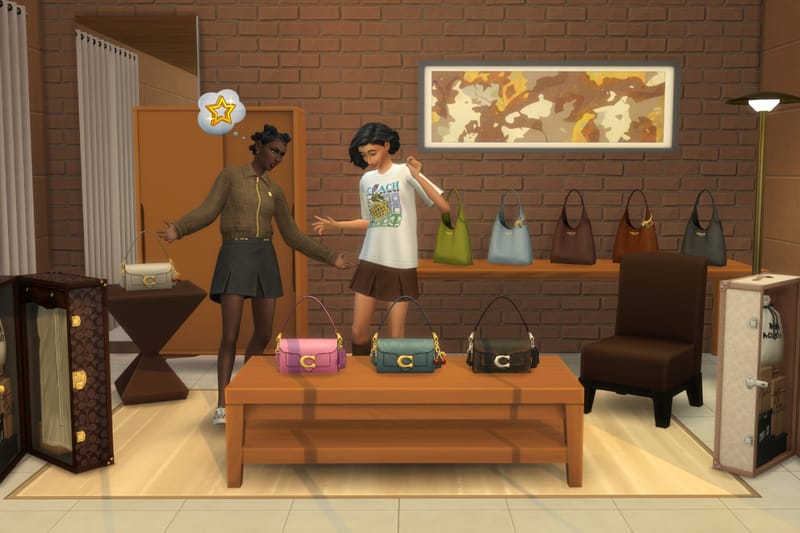 Coach bringt erschwinglichen Luxus in „Die Sims 4“