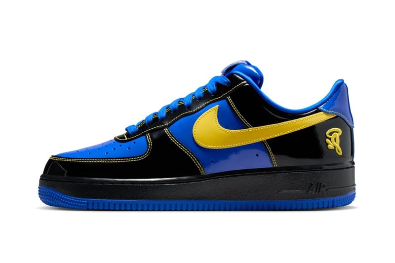 Central Cee enthüllt bald droppende SYNA WORLD x Nike Air Force 1 Low „Racer Blue“