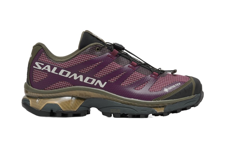 Salomon bringt den XT-4 OG GORE-TEX im Colorway „Maroon Banner“ heraus