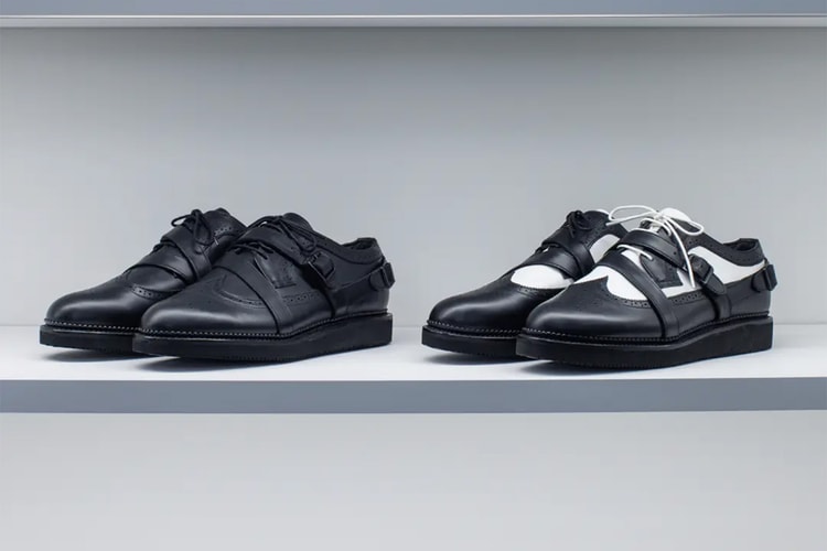 Engineered Garments und Suicoke präsentieren Duo der „Strap Wingtip Shoes“