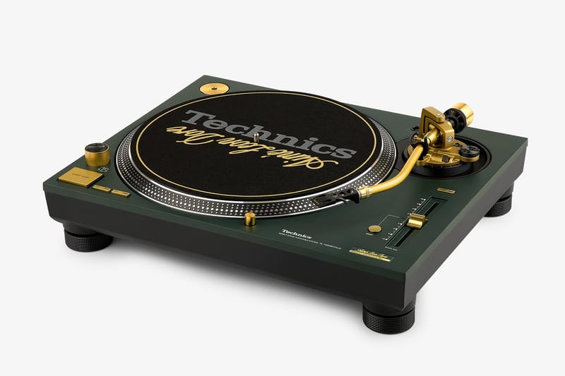 Aimé Leon Dore verpasst dem Technics-Plattenspieler seine Signature-Farbpalette