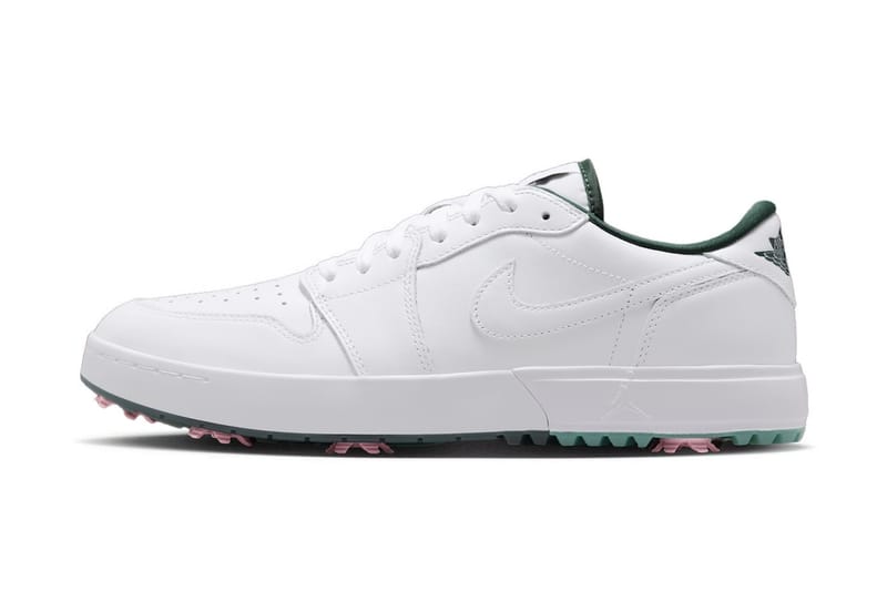 Jordan Brand trifft zeitlosen Look mit frischen Akzenten beim Air Jordan 1 Low Golf „White/Fir“