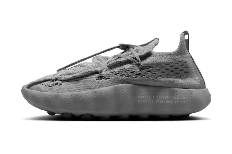 Offizieller Look auf den fragment design x Nike Mind 002 „Particle Grey“