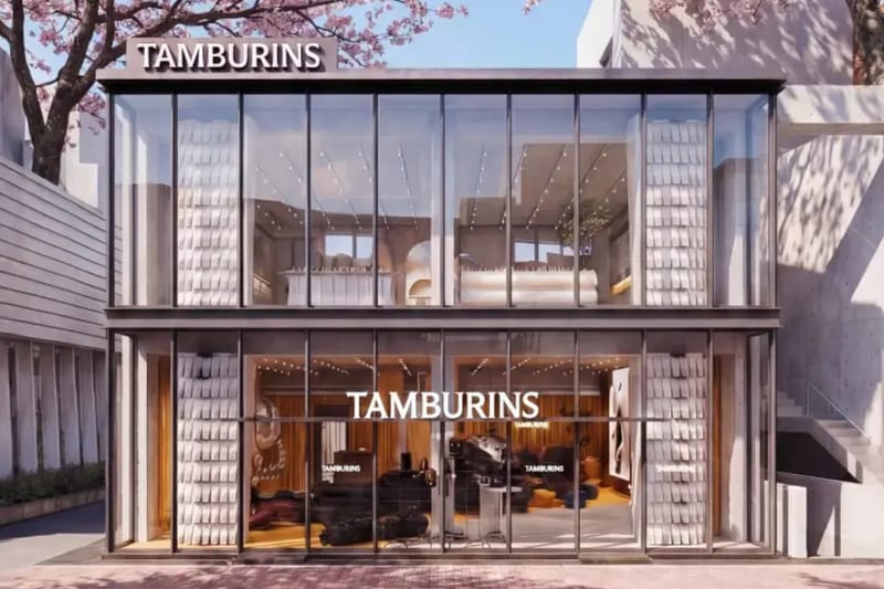 TAMBURINS launcht exklusives „Evening Glow“ Egg Perfume zum Flagship-Opening in Daikanyama