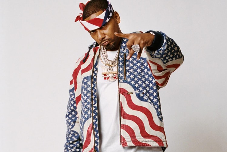 Juelz Santana von Ari Marcopoulos für Supreme fotografiert