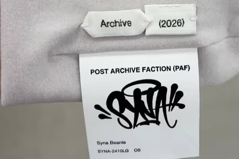 Post Archive Faction teasen kommende Kollabo mit Central Cees SYNA WORLD