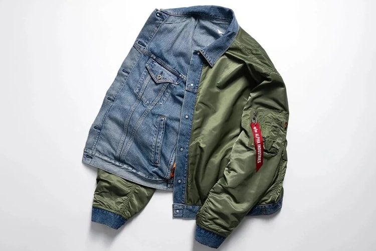 Bomber oder Jeansjacke? Junya Watanabe & Alpha Industries bringen beides in einem Piece