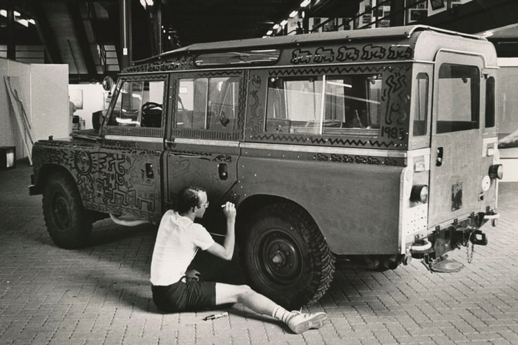 Seltene Keith-Haring-Art-Cars rollen ins West Village von NYC