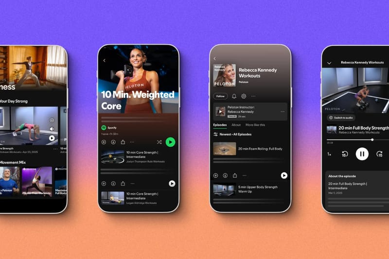 Peloton-Workoutkurse jetzt direkt in deiner Spotify-App