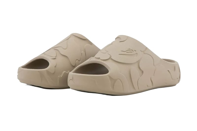 BAPEs neue Camo-Slides: Erstmals wird das Tarnmuster direkt in die Sohle eingearbeitet