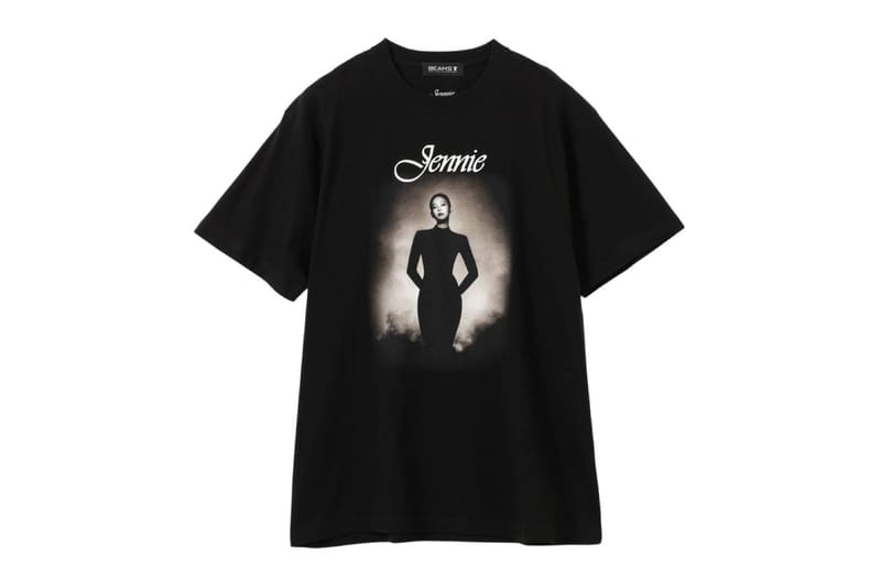 BEAMS T: JENNIE Photo T‑Shirt zeigt den BLACKPINK‑Star im coolen Vintage-Look