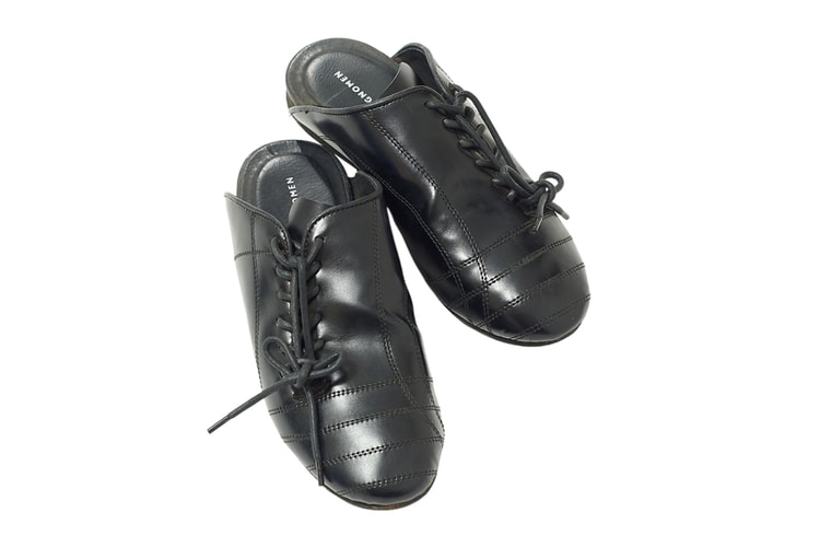 COGNOMEN „Football Sabot“: Kultiger Fußballschuh als edler Leder-Clog neu interpretiert
