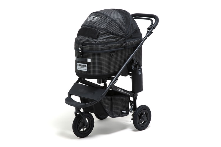 NEIGHBORHOOD x AIRBUGGY PET: Haustier‑Buggy mit reflektierendem Ripstop völlig neu gedacht