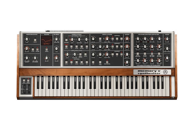 Arturias neuer Memory V erweckt den ikonischen Memorymoog von 1982 zu neuem Leben