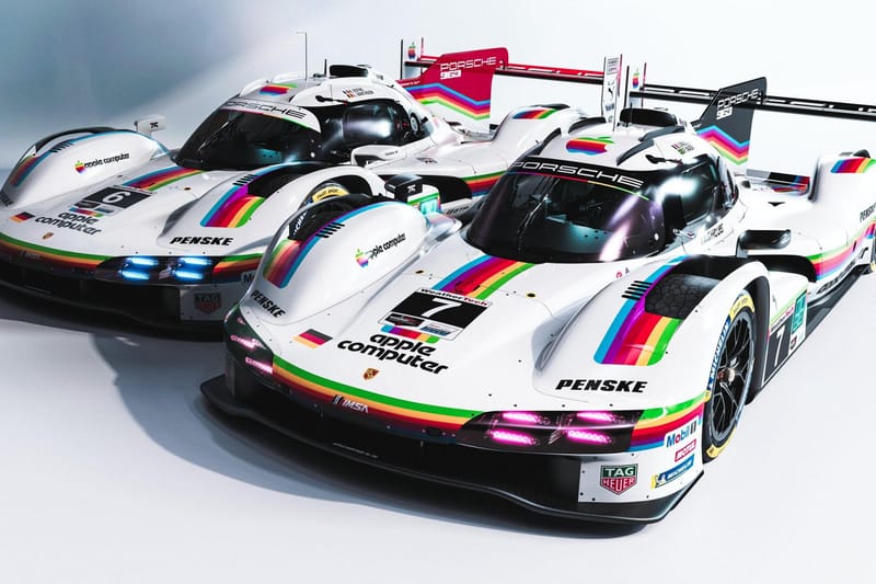 Wo Tech auf Tempo trifft: Porsche enthüllt historische Apple‑Computer‑Livery in Laguna Seca