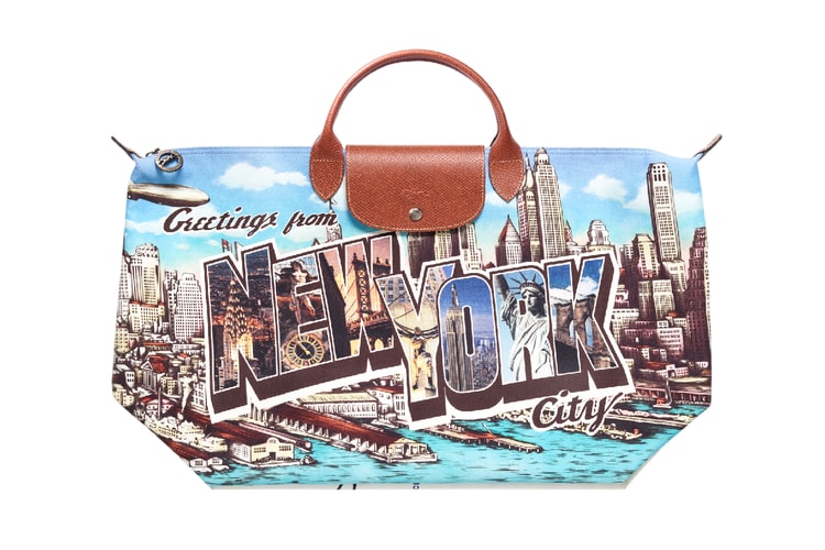 Jeremy Scott und Longchamp feiern 20 Jahre mit der neuen „Greetings from New York“ Le Pliage – eine ganze Kollaboration in einer einzigen Tasche