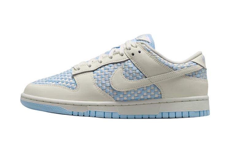 Nike Dunk Low „Wind Down, Feet Up“: Geflochtene Details und neues Branding im Hydrogen Blue-Look