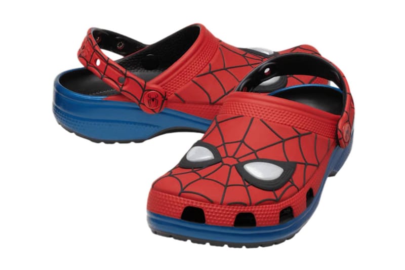 Der „Spider-Man“ x Crocs Classic Clog bringt den Earth-616-Anzug stylisch an deinen Fuß