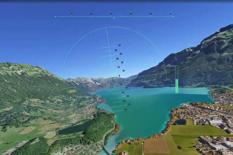 'Google Earth Flight Simulator' jetzt direkt im Browser spielbar