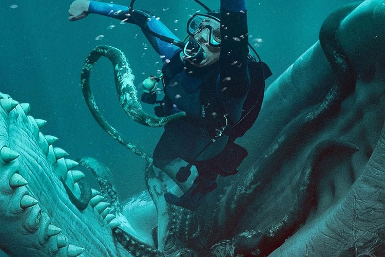 Austin Abrams und Josh Brolin werden lebendig verschlungen – packender offizieller Trailer zu „Whalefall“