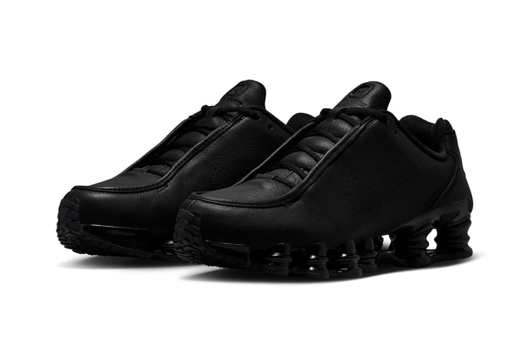 Nike frischt den Shox TL in schwarzem Leder auf – der Fashion-Comeback des Sneakers geht in die nächste Runde